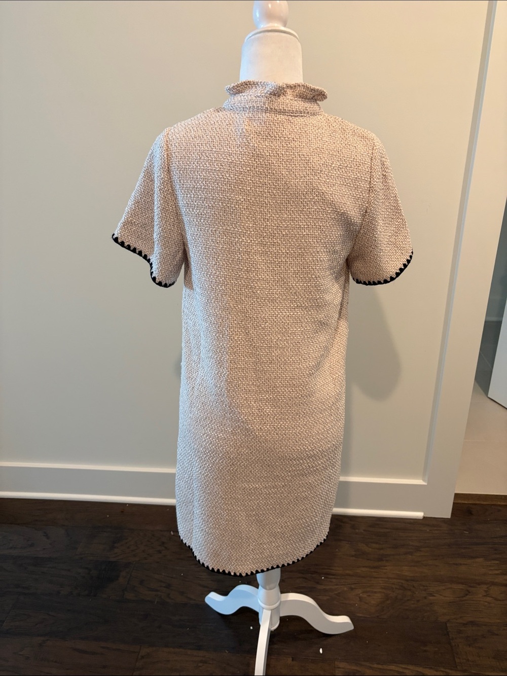 New With Tags The Pants Store THML Tweed Dress Sz S - Picture 5 of 11